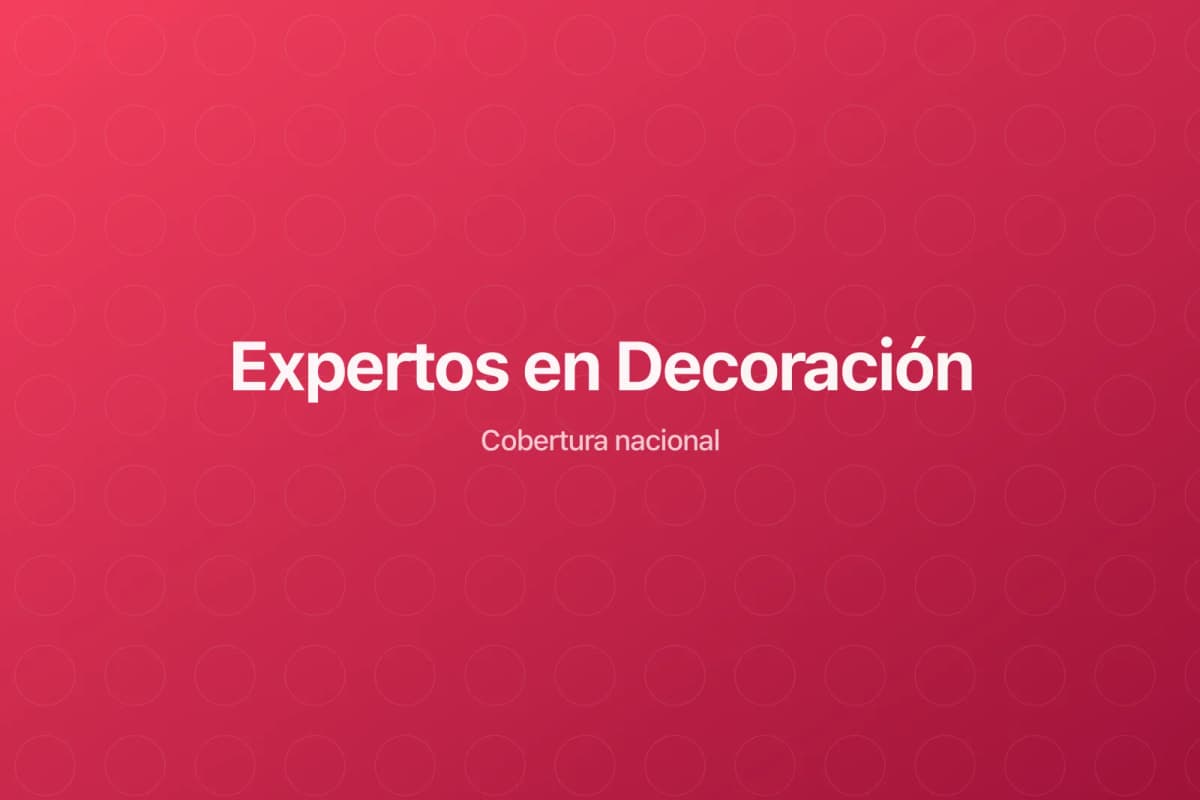 Expertos en Decoración en Ceuta